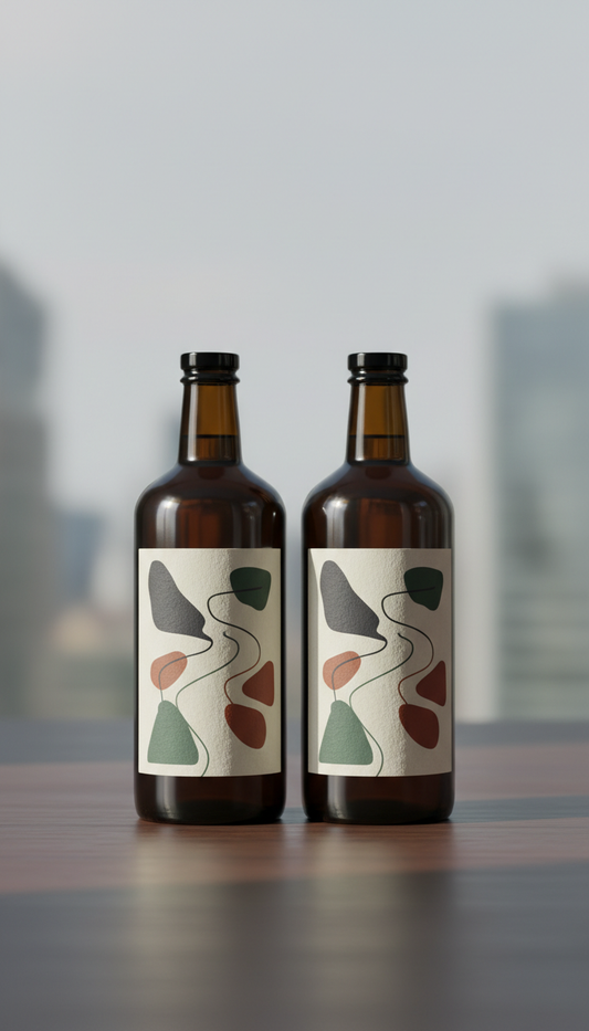 Tónico aftershave restaurador en botella